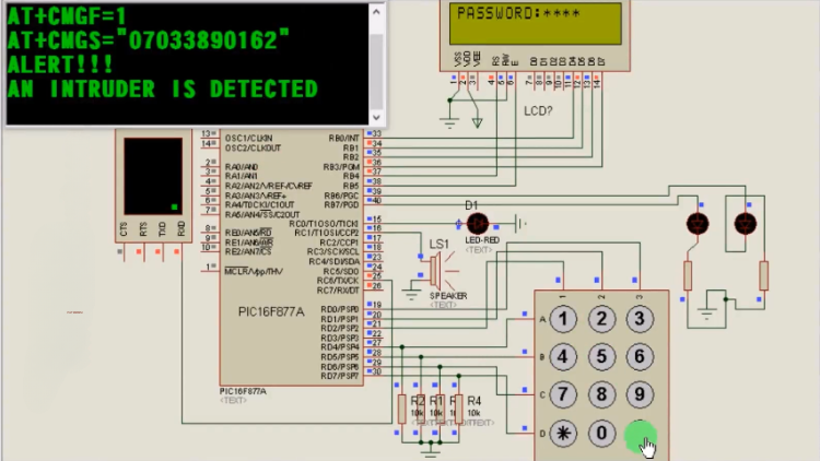 41. Password Based Security System